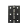 This is an image of Atlantic Washered Hinges 3" x 2" x 2.2mm - Distressed Silver available to order from T.H Wiggans Architectural Ironmongery in Kendal.