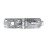 This is an image showing TIMCO Secure Bolt On Hasp & Staple - Heavy Duty - Hot Dipped Galvanised - 8" - 1 Each Plain Bag available from T.H Wiggans Ironmongery in Kendal, quick delivery at discounted prices.