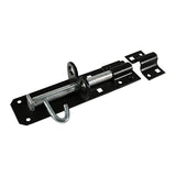 This is an image showing TIMCO Brenton Padbolt - Black - 4" - 1 Each Plain Bag available from T.H Wiggans Ironmongery in Kendal, quick delivery at discounted prices.