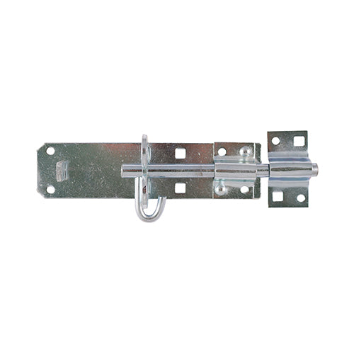 This is an image showing TIMCO Brenton Padbolt - Zinc - 4" - 1 Each Plain Bag available from T.H Wiggans Ironmongery in Kendal, quick delivery at discounted prices.