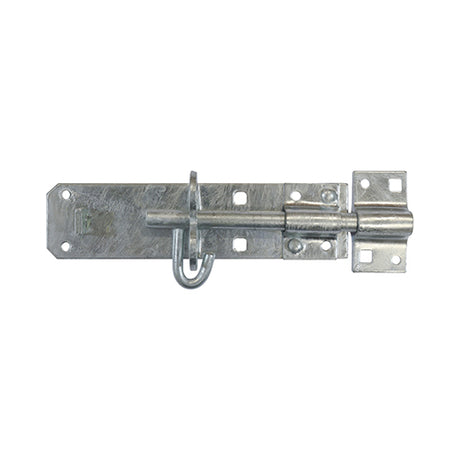 This is an image showing TIMCO Brenton Padbolt - Hot Dipped Galvanised - 6" - 1 Each TIMbag available from T.H Wiggans Ironmongery in Kendal, quick delivery at discounted prices.