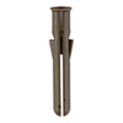 This is an image showing TIMCO Premium Plastic Plugs - Brown - 42mm - 600 Pieces Tub available from T.H Wiggans Ironmongery in Kendal, quick delivery at discounted prices.