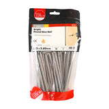 This is an image showing TIMCO Round Wire Nails - Bright - 125 x 5.60 - 1 Kilograms TIMbag available from T.H Wiggans Ironmongery in Kendal, quick delivery at discounted prices.