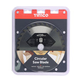 This is an image showing TIMCO Circular Saw Blade - General Purpose - Coarse/Medium - 230 x 30 x 30T - 1 Each Clamshell available from T.H Wiggans Ironmongery in Kendal, quick delivery at discounted prices.