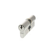 This is an image of AGB Euro Profile 5 Pin Double Cylinder 35-35mm (70mm) - Satin Chrome available to order from T.H Wiggans Architectural Ironmongery in Kendal.