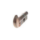 This is an image of AGB Euro Profile 5 Pin Cylinder Key to Turn 30-30mm (60mm) - Copper available to order from T.H Wiggans Architectural Ironmongery in Kendal.