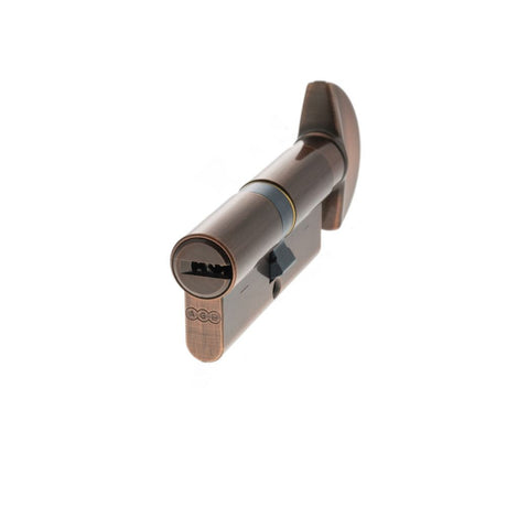 This is an image of AGB Euro Profile 15 Pin Cylinder Key to Turn 35-35mm (70mm) - Copper available to order from T.H Wiggans Architectural Ironmongery in Kendal.