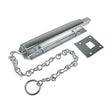 This is an image showing TIMCO Spring Chain Bolt - Zinc - 18" - 1 Each Plain Bag available from T.H Wiggans Ironmongery in Kendal, quick delivery at discounted prices.