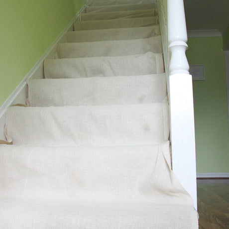 This is an image showing TIMCO Stair Runner Dust Sheet - 24ft x 3ft - 1 Each Bag available from T.H Wiggans Ironmongery in Kendal, quick delivery at discounted prices.