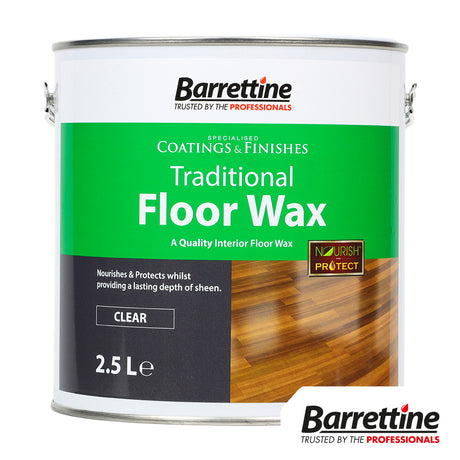 This is an image showing TIMCO Traditional Floor Wax - 2.5L - 1 Each Tin available from T.H Wiggans Ironmongery in Kendal, quick delivery at discounted prices.