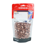 This is an image showing TIMCO Clout Nails - Copper - 38 x 2.65 - 1 Kilograms TIMbag available from T.H Wiggans Ironmongery in Kendal, quick delivery at discounted prices.