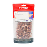 This is an image showing TIMCO Clout Nails - Copper - 38 x 3.35 - 1 Kilograms TIMbag available from T.H Wiggans Ironmongery in Kendal, quick delivery at discounted prices.