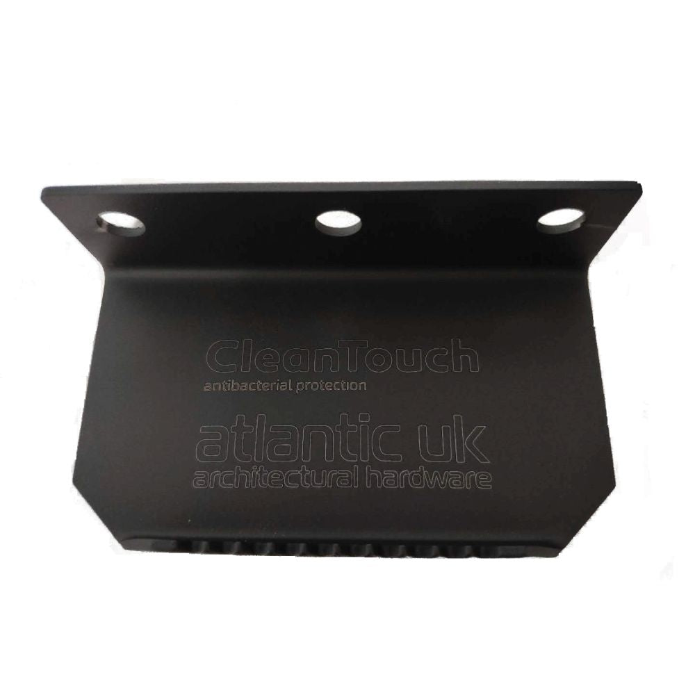 This is an image of CleanTouch Door Foot Pull - Matt Black available to order from T.H Wiggans Architectural Ironmongery in Kendal, quick delivery and discounted prices.