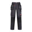 This is an image showing TIMCO Craftsman Trousers - Grey/Black - W32 L32 - 1 Each Bag available from T.H Wiggans Ironmongery in Kendal, quick delivery at discounted prices.