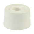 This is an image showing TIMCO PVC Door Stops - White - 32 x 21 - 2 Pieces TIMpac available from T.H Wiggans Ironmongery in Kendal, quick delivery at discounted prices.