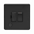 This is an image showing Eurolite Concealed 3mm Switched Fuse Spur - Matt Black (With Black Trim) ecmbswffob available to order from T.H. Wiggans Ironmongery in Kendal, quick delivery and discounted prices.