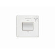 This is an image showing Eurolite Concealed 3mm Fan Switch - White (With White Trim) ecwfsww available to order from T.H. Wiggans Ironmongery in Kendal, quick delivery and discounted prices.