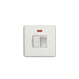 This is an image showing Eurolite Concealed 3mm Switched Fuse Spur - White (With White Trim) ecwswfnw available to order from T.H. Wiggans Ironmongery in Kendal, quick delivery and discounted prices.