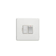 This is an image showing Eurolite Concealed 3mm Switched Fuse Spur - White (With White Trim) ecwswfw available to order from T.H. Wiggans Ironmongery in Kendal, quick delivery and discounted prices.