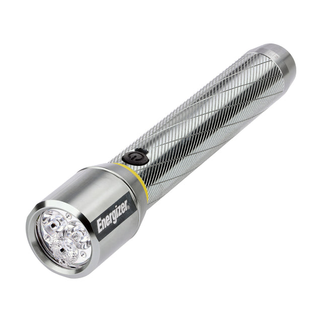 This is an image showing TIMCO Energizer® LED Vision HD Metal Handheld Torch - 400 Lumen - 400 Lumen - 1 Each Backing Card available from T.H Wiggans Ironmongery in Kendal, quick delivery at discounted prices.
