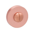 This is an image of Forme WC Turn and Release on Minimal Round Rose - Urban Satin Copper available to order from T.H Wiggans Architectural Ironmongery in Kendal, quick delivery and discounted prices.