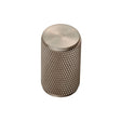 This is an image of a FTD - Knurled Knob - Satin Nickel that is availble to order from T.H Wiggans Architectural Ironmongery in Kendal in Kendal.