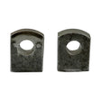 This is an image showing TIMCO Gate Eyes to Weld - Self Coloured - 19mm - 2 Pieces Plain Bag available from T.H Wiggans Ironmongery in Kendal, quick delivery at discounted prices.