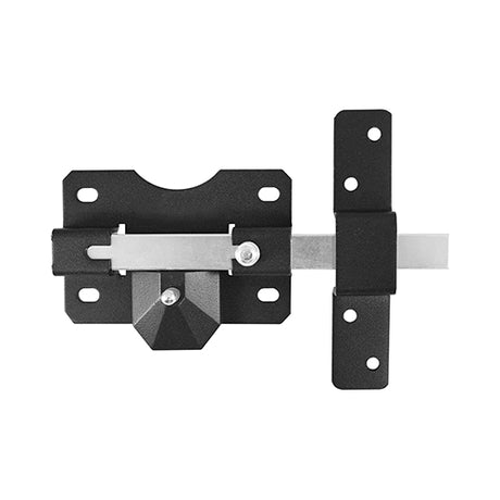 This is an image showing TIMCO Throw Locks - Single - Black - 50mm - 1 Each Box available from T.H Wiggans Ironmongery in Kendal, quick delivery at discounted prices.