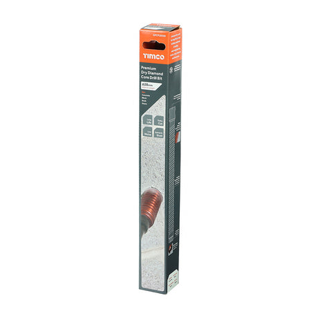 This is an image showing TIMCO Premium Dry Diamond Core Drill Bit - 28 x 300mm - 1 Each Box available from T.H Wiggans Ironmongery in Kendal, quick delivery at discounted prices.