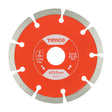 This is an image showing TIMCO General Purpose Diamond Blade - Segmented  - 115 x 22.2 - 3 Pieces Box available from T.H Wiggans Ironmongery in Kendal, quick delivery at discounted prices.