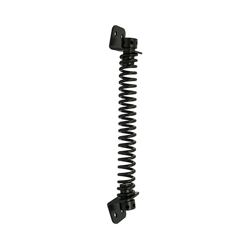 This is an image showing TIMCO Gate Spring - Black - 8" - 1 Each Plain Bag available from T.H Wiggans Ironmongery in Kendal, quick delivery at discounted prices.