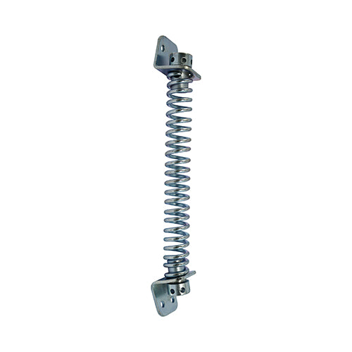 This is an image showing TIMCO Gate Spring - Zinc - 8" - 1 Each TIMpac available from T.H Wiggans Ironmongery in Kendal, quick delivery at discounted prices.