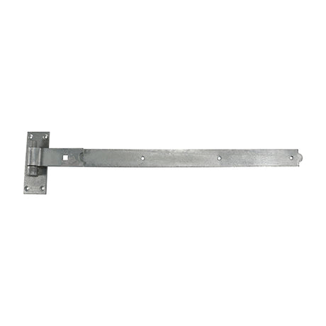 This is an image showing TIMCO Pair of Straight Band & Hook On Plates - Hot Dipped Galvanised - 750mm - 2 Pieces Plain Bag available from T.H Wiggans Ironmongery in Kendal, quick delivery at discounted prices.