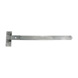 This is an image showing TIMCO Pair of Straight Band & Hook On Plates - Hot Dipped Galvanised - 900mm - 2 Pieces Plain Bag available from T.H Wiggans Ironmongery in Kendal, quick delivery at discounted prices.