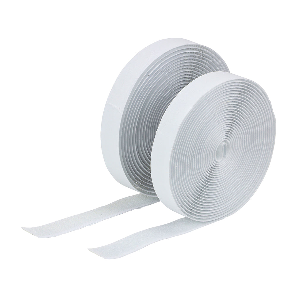 This is an image showing TIMCO Hook and Loop Tape - 5m x 20mm - 1 Each Box available from T.H Wiggans Ironmongery in Kendal, quick delivery at discounted prices.