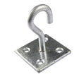 This is an image showing TIMCO Hook on Plate - Hot Dipped Galvanised - 2" - 1 Each TIMbag available from T.H Wiggans Ironmongery in Kendal, quick delivery at discounted prices.