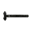 This is an image showing TIMCO Pair of Heavy Reversible Hinges - Black - 250mm - 1 Each Plain Bag available from T.H Wiggans Ironmongery in Kendal, quick delivery at discounted prices.