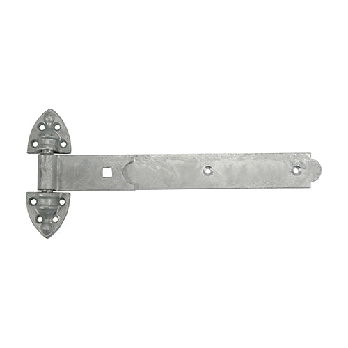 This is an image showing TIMCO Pair of Heavy Reversible Hinges - Hot Dipped Galvanised - 300mm - 1 Each Plain Bag available from T.H Wiggans Ironmongery in Kendal, quick delivery at discounted prices.