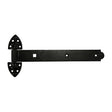 This is an image showing TIMCO Pair of Heavy Reversible Hinges - Black - 350mm - 1 Each Plain Bag available from T.H Wiggans Ironmongery in Kendal, quick delivery at discounted prices.