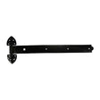This is an image showing TIMCO Pair of Heavy Reversible Hinges - Black - 450mm - 1 Each Plain Bag available from T.H Wiggans Ironmongery in Kendal, quick delivery at discounted prices.