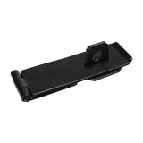 This is an image showing TIMCO Safety Pattern Hasp & Staple - Black - 4 1/2" - 1 Each Plain Bag available from T.H Wiggans Ironmongery in Kendal, quick delivery at discounted prices.