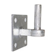 This is an image showing TIMCO Hook on Square Plates - Hot Dipped Galvanised - 19mm - 1 Each Unit available from T.H Wiggans Ironmongery in Kendal, quick delivery at discounted prices.