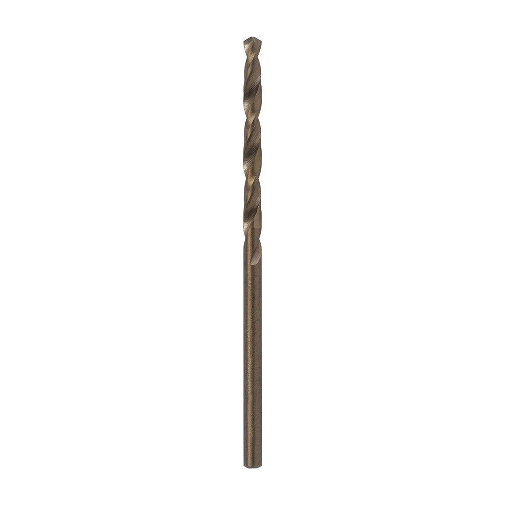 This is an image showing TIMCO Ground Jobber Drills - Cobalt M35 - 2.5mm - 1 Each Wallet available from T.H Wiggans Ironmongery in Kendal, quick delivery at discounted prices.