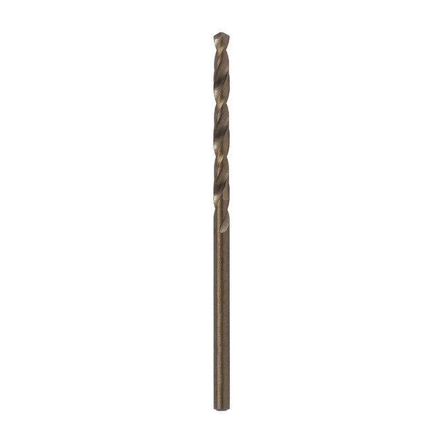 This is an image showing TIMCO Ground Jobber Drills - Cobalt M35 - 2.5mm - 1 Each Wallet available from T.H Wiggans Ironmongery in Kendal, quick delivery at discounted prices.