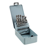 This is an image showing TIMCO Ground Jobber Drills Set - HSS - 25pcs - 25 Pieces Case available from T.H Wiggans Ironmongery in Kendal, quick delivery at discounted prices.