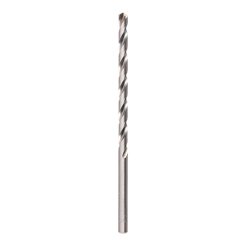 This is an image showing TIMCO Ground Long Jobber Drills - HSS M2 - 10.0mm - 5 Pieces Tube available from T.H Wiggans Ironmongery in Kendal, quick delivery at discounted prices.