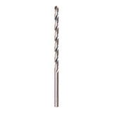 This is an image showing TIMCO Ground Long Jobber Drills - HSS M2 - 4.8mm - 10 Pieces Tube available from T.H Wiggans Ironmongery in Kendal, quick delivery at discounted prices.