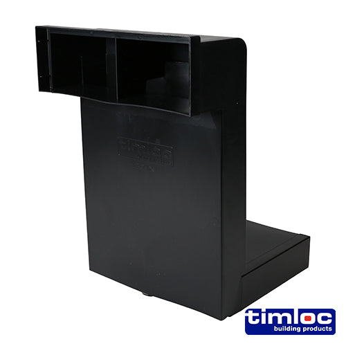 This is an image showing TIMCO Timloc Telescopic Underfloor Vent - 1201XL - 5 to 7 courses - 10 Pieces Box available from T.H Wiggans Ironmongery in Kendal, quick delivery at discounted prices.