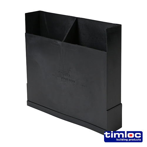 This is an image showing TIMCO Timloc Underfloor Vent - Vertical Extension Sleeve - 1204 - + 150mm - 20 Pieces Box available from T.H Wiggans Ironmongery in Kendal, quick delivery at discounted prices.