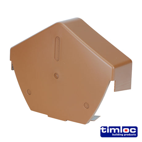 This is an image showing TIMCO Universal Angled Cap Terracotta - 260 x 145 - 1 Each Bag available from T.H Wiggans Ironmongery in Kendal, quick delivery at discounted prices.